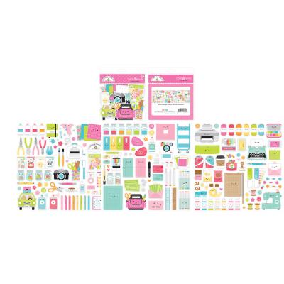 Doodlebug Cute & Crafty Die Cuts - Odds & Ends